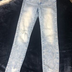 Old Navy Kids Light Wash Ballerina Jeggings